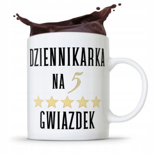 Kubek Dziennikarza Reportera Na 5 Gwiazdek