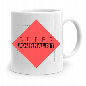 Kubek Dziennikarza Reportera Super Journalist