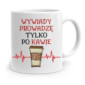 Kubek Dziennikarza Reportera Wywiady Po Kawie