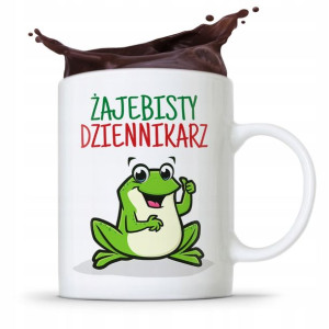 Kubek Dziennikarza Reportera Żajebisty Dziennikarz
