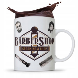 Kubek Fryzjera Fryzjerki Barber Shop Prezent