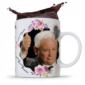 Kubek Full Print Prezesa Jarosław Kaczyński Pis