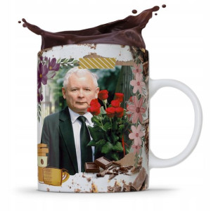 Kubek Full Print Prezesa Jarosław Kaczyński Pis