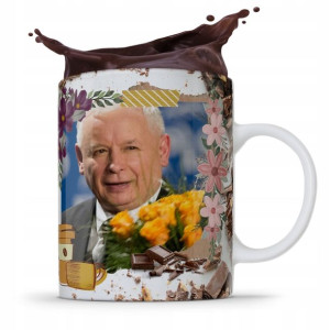 Kubek Full Print Prezesa Jarosław Kaczyński Pis