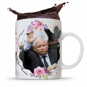 Kubek Full Print Prezesa Jarosław Kaczyński Pis