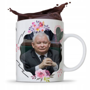 Kubek Full Print Prezesa Jarosław Kaczyński Pis