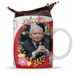 Kubek Full Print Prezesa Jarosław Kaczyński Pis