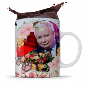 Kubek Full Print Prezesa Jarosław Kaczyński Pis
