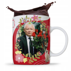 Kubek Full Print Prezesa Jarosław Kaczyński Pis