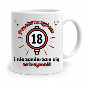 Kubek Idealny Prezent Na Urodziny 18 18te 18-te