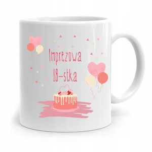 Kubek Idealny Prezent Na Urodziny 18 18te 18-te