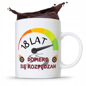 Kubek Idealny Prezent Na Urodziny 18 18te 18-te