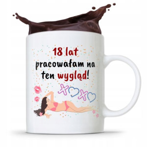 Kubek Idealny Prezent Na Urodziny 18 18te 18-te