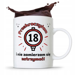 Kubek Idealny Prezent Na Urodziny 18 18te 18-te