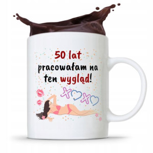 Kubek Idealny Prezent Na Urodziny 50 50te 50-te