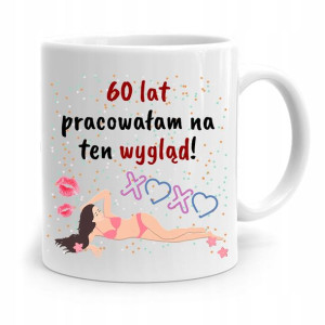 Kubek Idealny Prezent Na Urodziny 60 60te 60-te