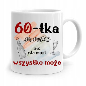 Kubek Idealny Prezent Na Urodziny 60 60te 60-te