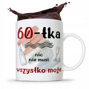 Kubek Idealny Prezent Na Urodziny 60 60te 60-te