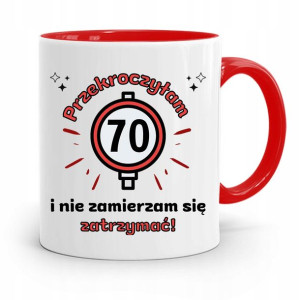 Kubek Idealny Prezent Na Urodziny 70 70te 70-te