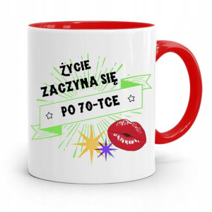 Kubek Idealny Prezent Na Urodziny 70 70te 70-te