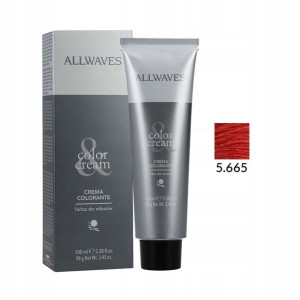 Allwaves Color Creme Farba Do Włosów 5.665 100 ml