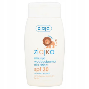 Ziaja Ziajka Emulsja wodoodporna dla dzieci SPF30