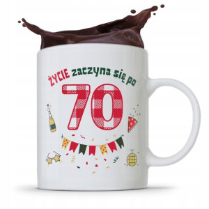 Kubek Idealny Prezent Na Urodziny 70 70te 70-te
