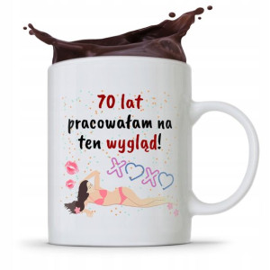 Kubek Idealny Prezent Na Urodziny 70 70te 70-te