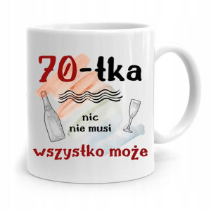 Kubek Idealny Prezent Na Urodziny 70 70te 70-te