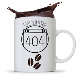 Kubek Informatyka Programisty 404 Error Not Found