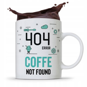 Kubek Informatyka Programisty 404 Error Not Found