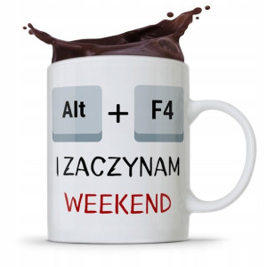 Kubek Informatyka Programisty Alt + F4 I Weekend