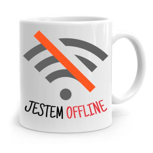 Kubek Informatyka Programisty Jestem Offline