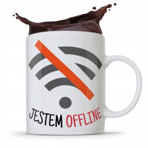 Kubek Informatyka Programisty Jestem Offline