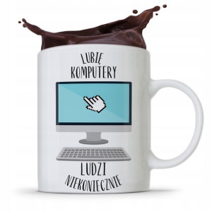 Kubek Informatyka Programisty Lubię Komputery