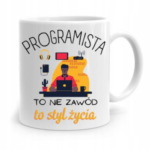 Kubek Informatyka Programisty To Styl Życia