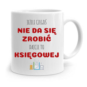 Kubek Księgowej Księgowego Dajcie To Księgowej