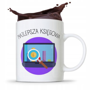 Kubek Księgowej Księgowego Najlepsza Księgowa