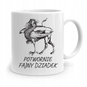 Kubek Na Dzień Dziadka Potwornie Fajny Dziadek
