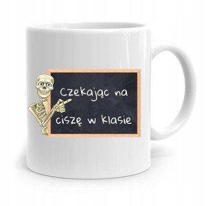 Kubek Na Dzień Nauczyciela Czekając Na Ciszę