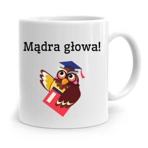 Kubek Na Dzień Nauczyciela Mądra Głowa Prezent