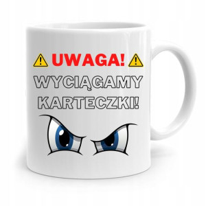 Kubek Na Dzień Nauczyciela Wyciągamy Karteczki