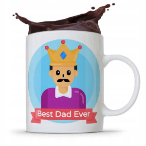 Kubek Na Dzień Ojca Dla Taty Best Dad Ever Prezent