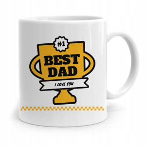 Kubek Na Dzień Ojca Dla Taty Best Dad I Love You