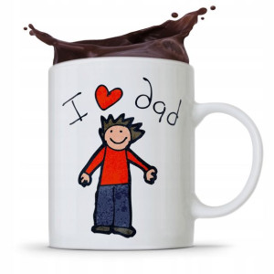 Kubek Na Dzień Ojca Dla Taty I Love Dad Prezent