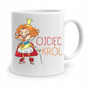 Kubek Na Dzień Ojca Dla Taty Król Ojciec Prezent