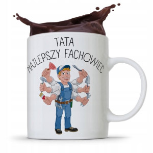 Kubek Na Dzień Ojca Dla Taty Najlepszy Fachowiec