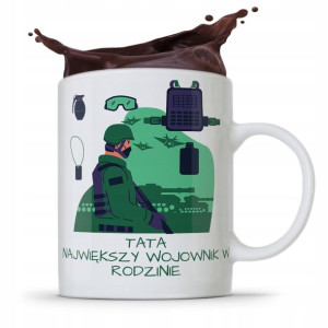 Kubek Na Dzień Ojca Dla Taty Największy Wojownik
