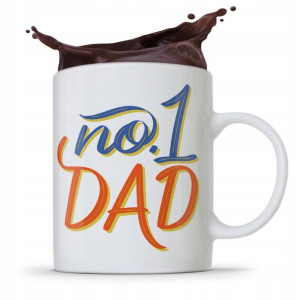 Kubek Na Dzień Ojca Dla Taty No 1 Dad Prezent