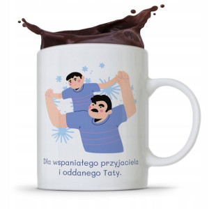 Kubek Na Dzień Ojca Dla Taty Oddanego Taty Prezent